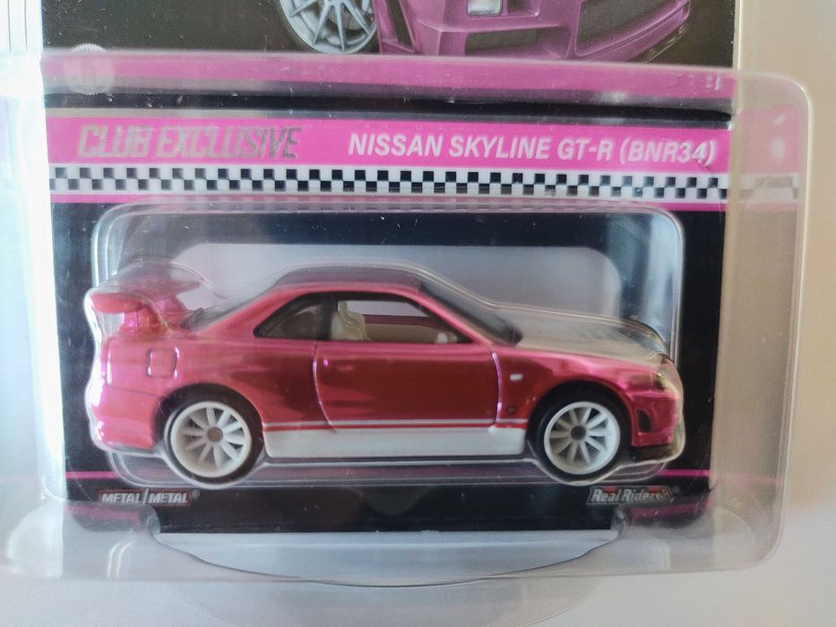 ミニカー Hot Wheels RLC NISSAN SKYLINE GT-R (R34) Hot Wheels rlc Nissan Skyline GT-R, R34 Chodzież • OLX.pl