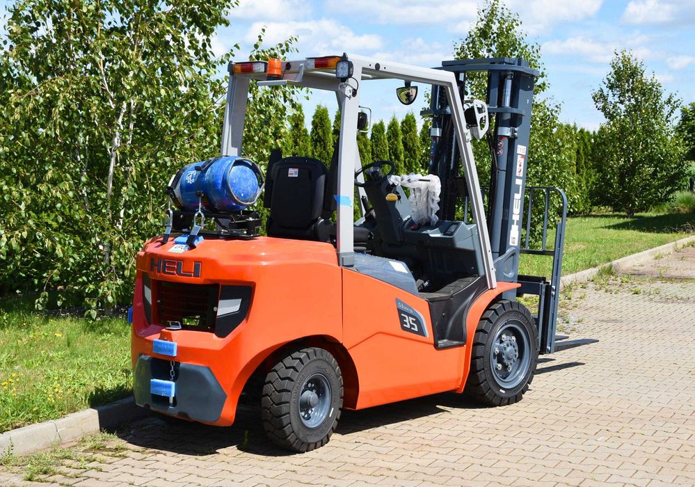 Heli Wózek Widłowy LPG 3,5 T Maszt 4,3 M Nowy
