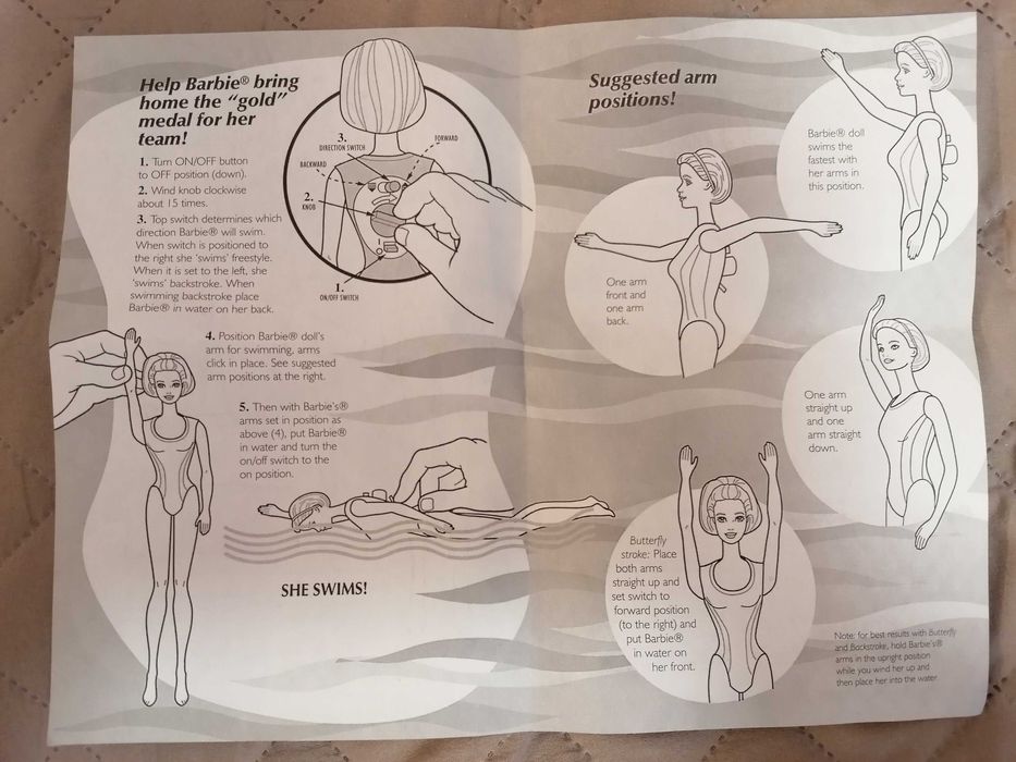 Barbie Swiming Champion (Olympic Games Sydney 2000) Mattel 25834