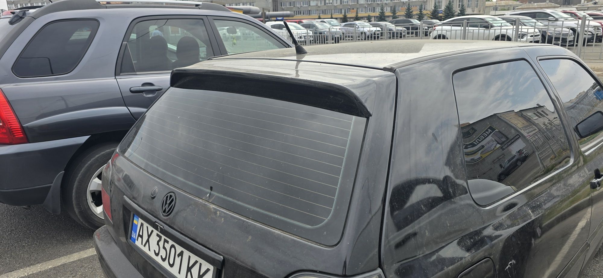 Спойлер Фольцваген Гольф 3. Козырёк Volkswagen Golf 3: 1 250 грн. - Для ...