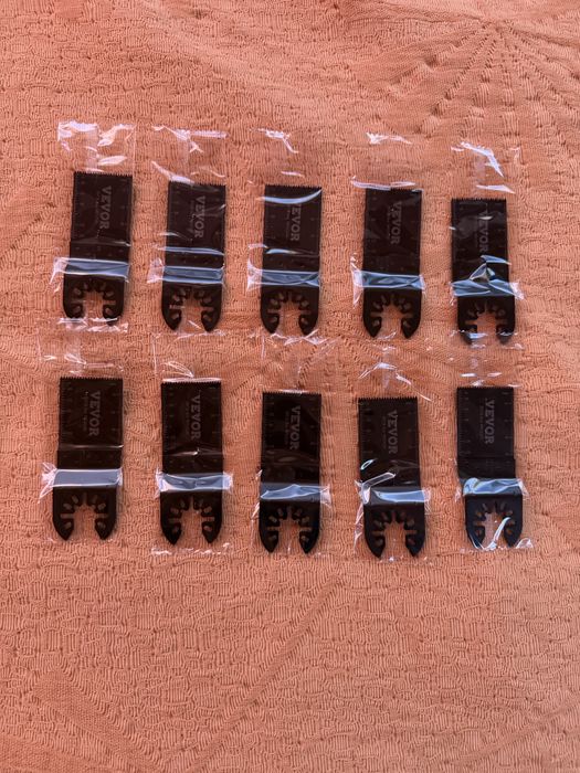 Conjunto 10 Lâminas P/ Ferramenta Oscilante Multifunções