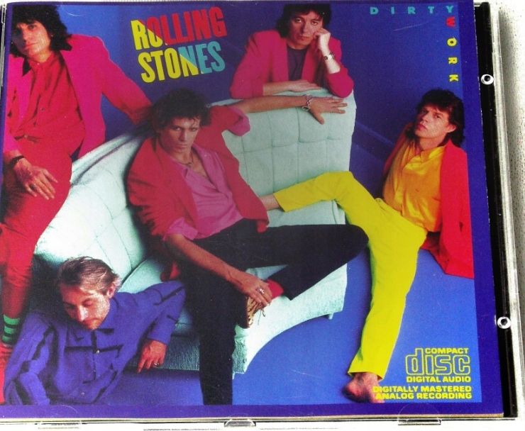 Cd Dirty Work Rolling Stones