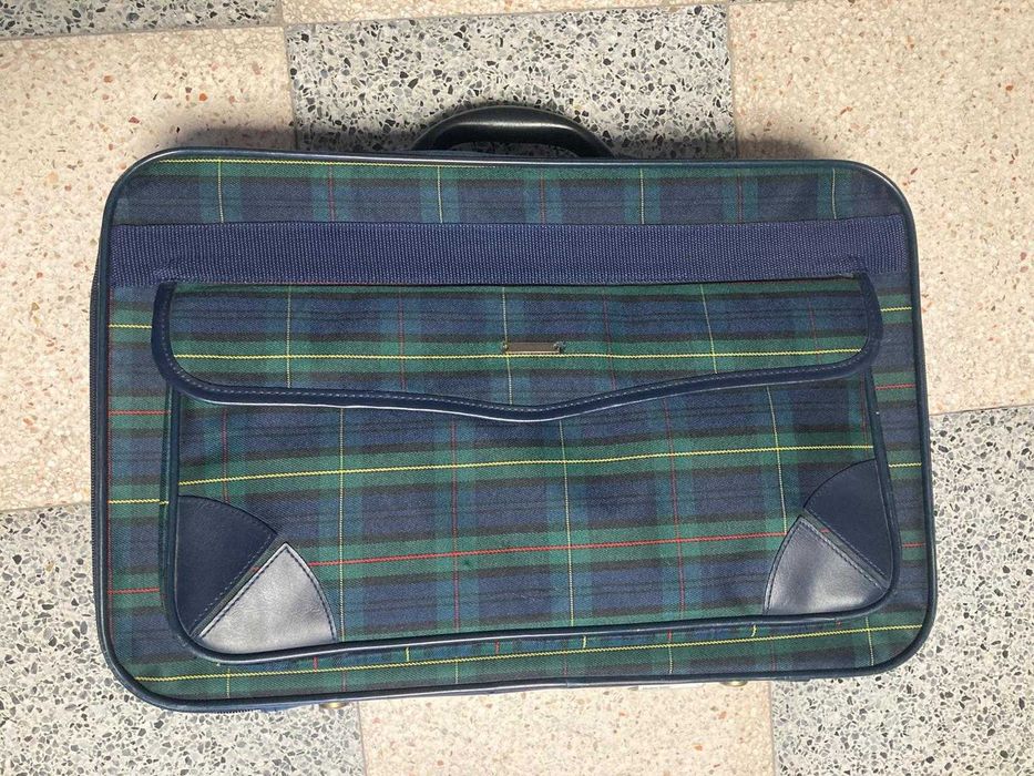 Conjunto de 3 Malas Verdes de Viagem