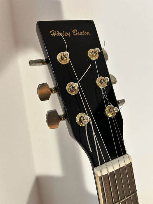 Guitarra Harley Benton (HBD-120CEO-BK)