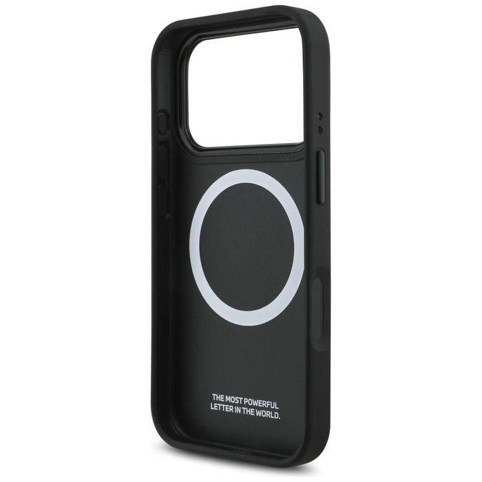 Etui BMW M Shape Logo MagSafe na iPhone 17 Pro - czarne