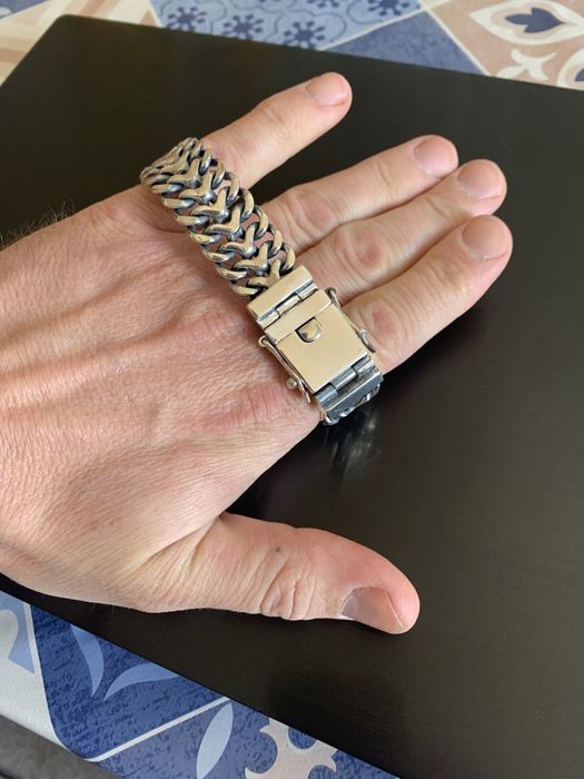 Браслет Двойной Панцирь