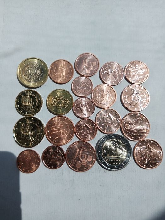 Євроценти від 2 грн 60шт