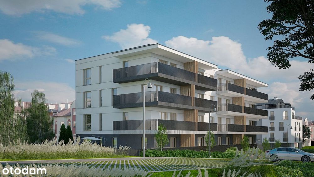 Apartament 15 39.67m2 + Balkon 21.09m2 - Łódzka 166 Częstochowa