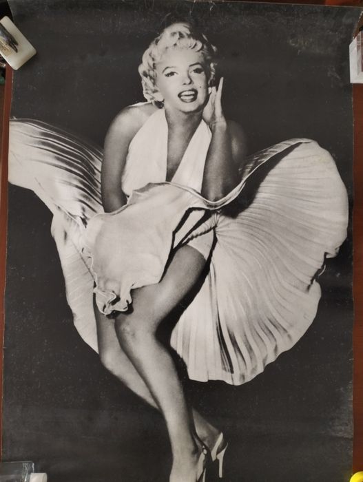 Antigo poster original Marilyn Monroe
