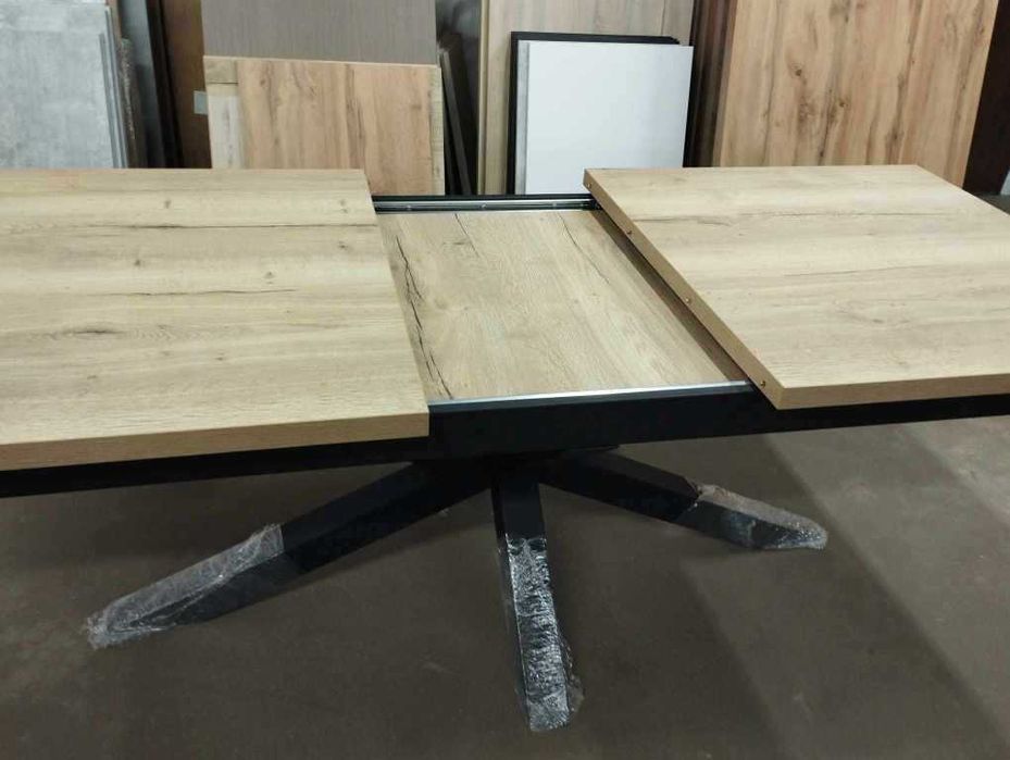 Stół rozkładany Loft PAJĄK v2 200x300/100cm Lancelot Artisan Halifax