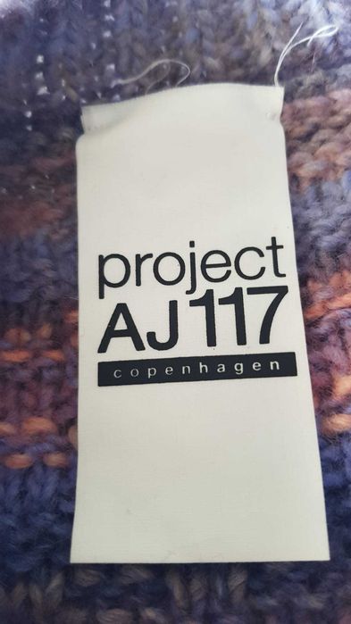 Project AJ117 Copenhagen sweter z wełną wełniany ombre pastelowy skandynawski