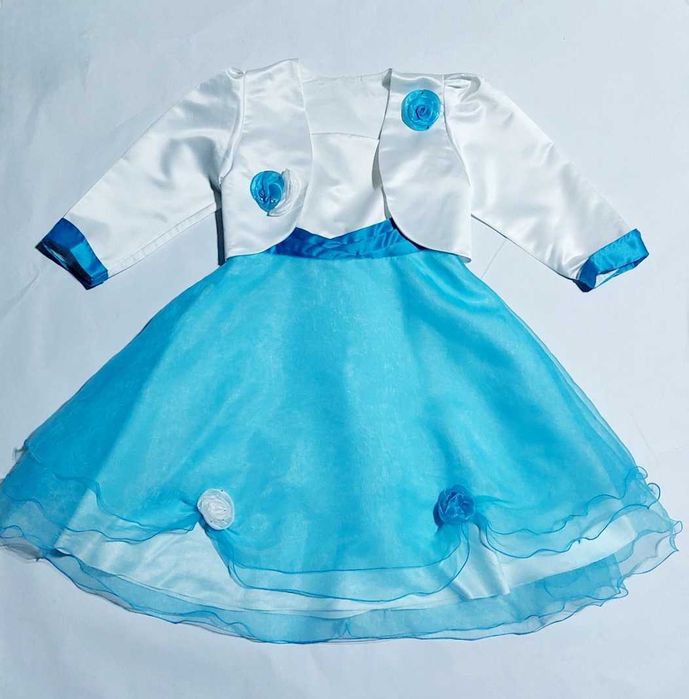 Suknia sukienka balik krolewna ksiezniczka elsa piękny komplet slub