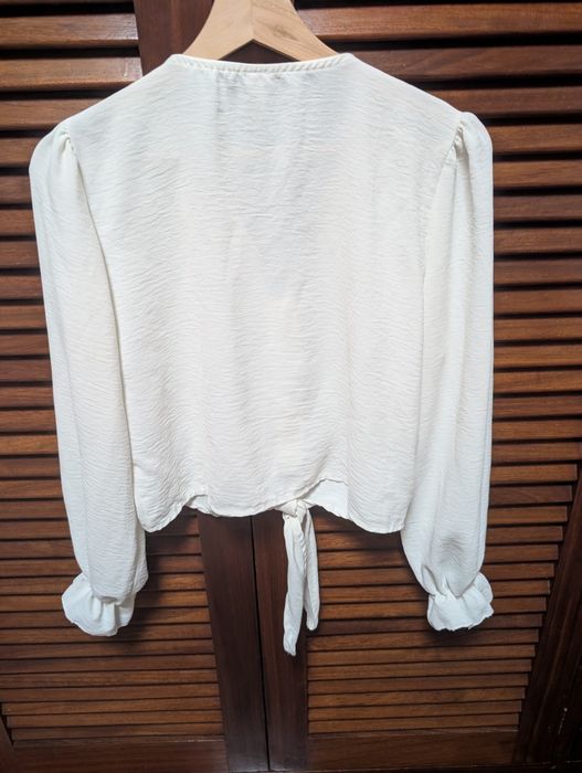 Blusa branca ...