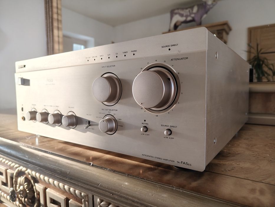 SONY TA-F5ES ! Audiofilski wzmacniacz STEREO