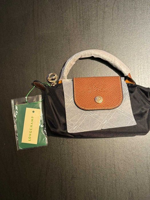 Mini Longchamp - Le Pliage Preto