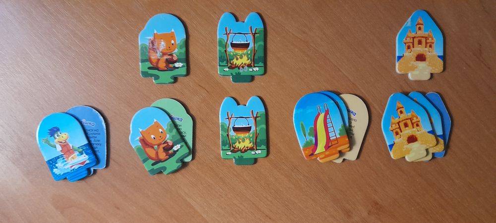 Частинки до Гри Растішка "Пригоди з Діно"