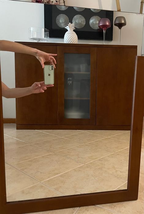 Espelho elegante e novo