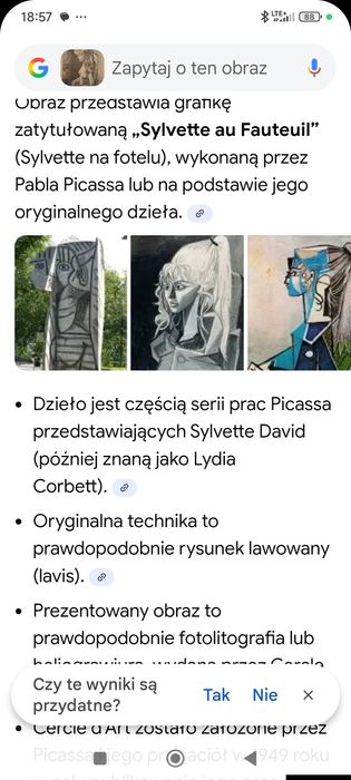 Pablo Picasso - Sylvette au Fauteuil - 60-te