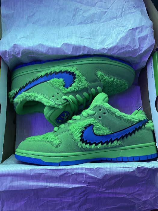 Nike SB Dunk Low Grateful Dead Bears Green