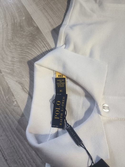 Biała koszulka polo Polo Ralph Lauren