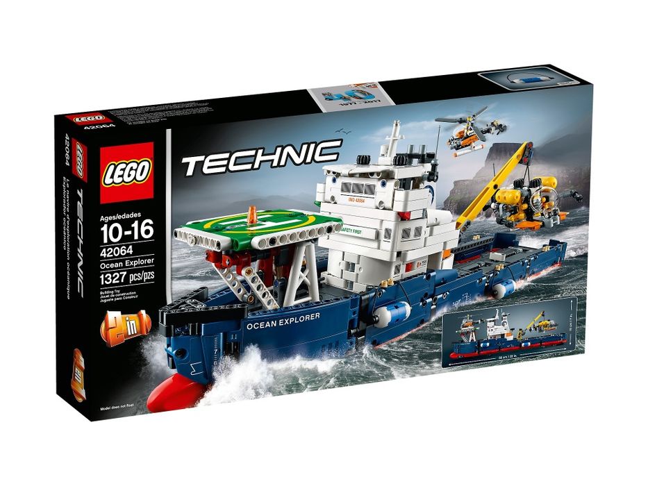 lego technic - 42064 statek badawczy