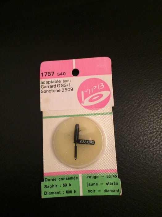 Agulha Nova vinyl Garrard LPS