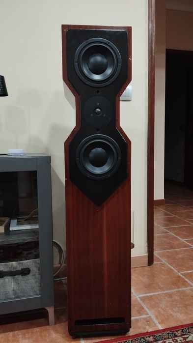 Vendo par de colunas de chão Paragon The Regente em excelente estado com as grelhas originais