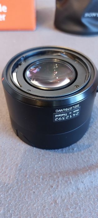 konwerter szerokokątny Sony Sel075uwc