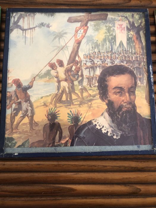 Quadros de historia Portuguesa muito antigos