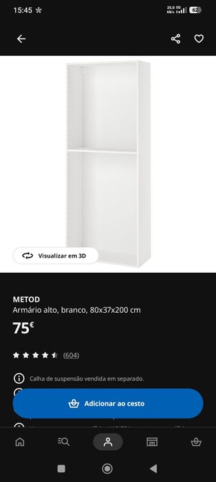 Estante Metod IKEA