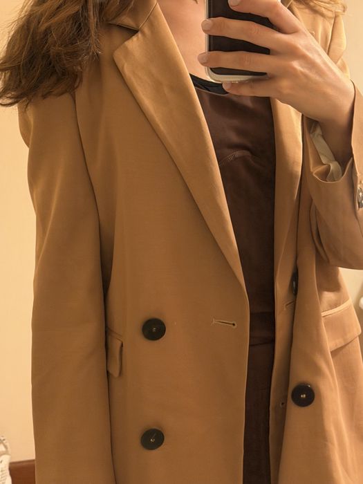 Blazer Zara camel
