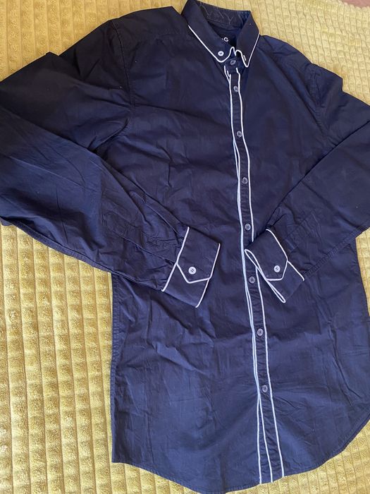 Camisa formal preta da marca Dolce & Gabbana