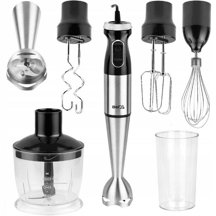 Blender wielofunkcyjny ręczny Emavo EMABLE47005 czarny 1000W