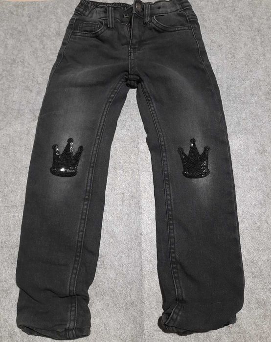 spodnie jeans dla dziewczynki.