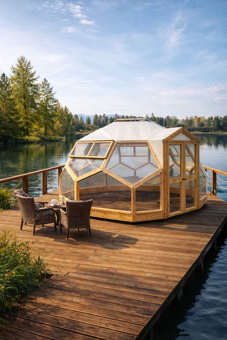 Platforma jednostka pływająca pomost balia jacuzzi działka dok skuter