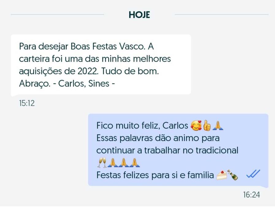 Carteira tradicional Portuguesa em couro feito a mão