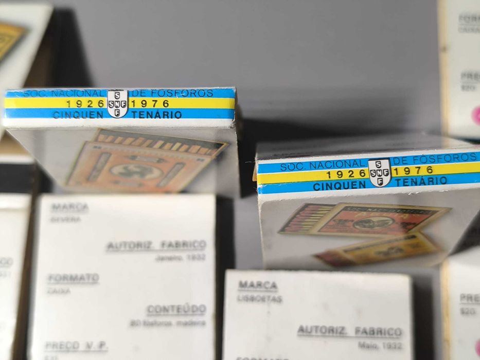 Coleção Completa dos 50 anos da Sociedade Nacional de Fósforos