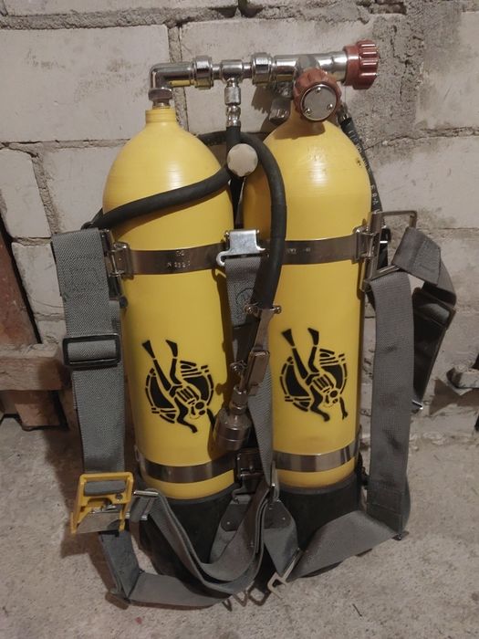 Butle do nurkowania kompletne nabite