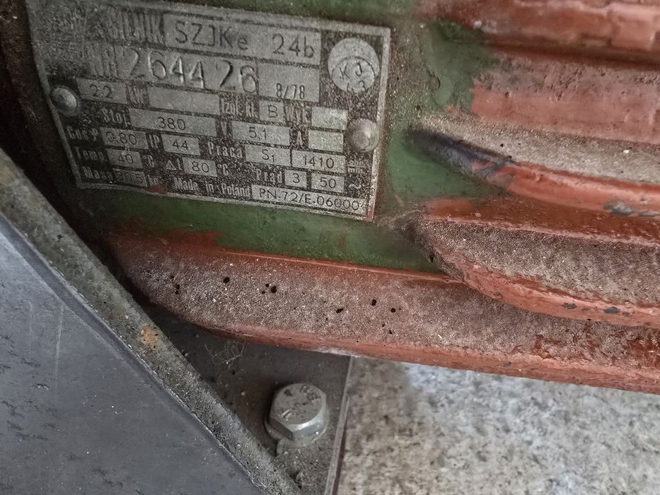 Sprężarka powietrza SAF23 z silnikiem 2,2 kw pod kompresor