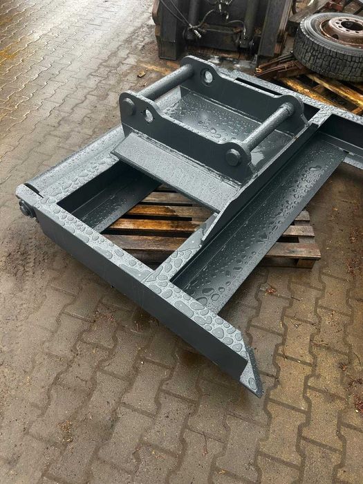 Równiarka do koparki wszystkie mocowania i szerokosci