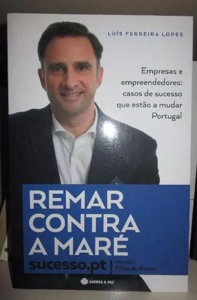 Livro Remar Contra a Maré - Luís Ferreira Lopes - novo