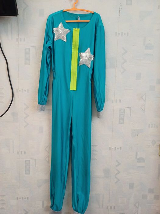 Танцювальний комбінезон маскарадний костюм в стилі диско на 9 років