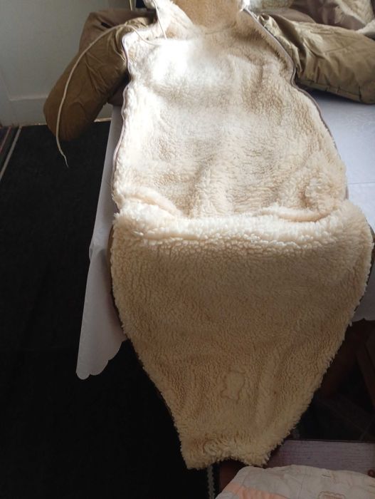 детский теплый комбинезон и вкладыш в коляску. Торг