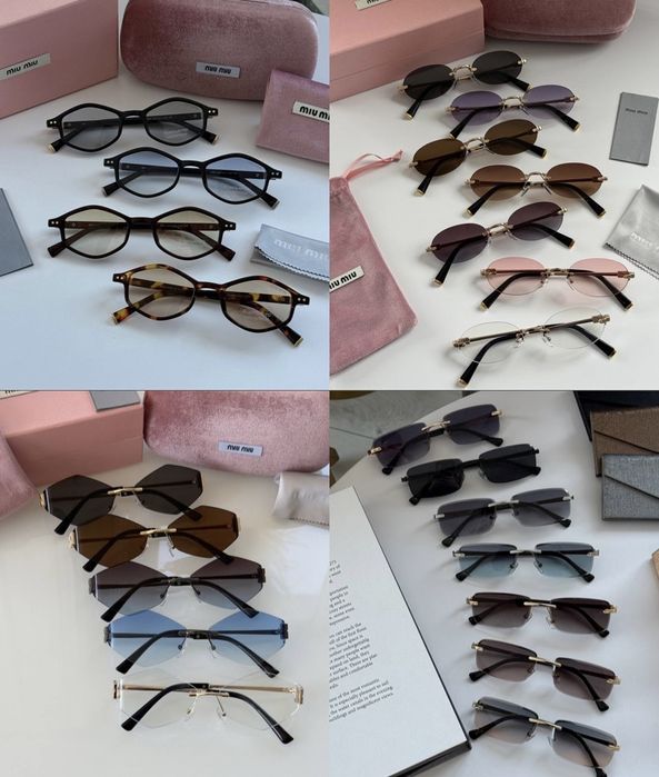 Окуляри жіночі . MIU MIU  , Gucci,  Balenciaga,  Chanel  ,Cartier