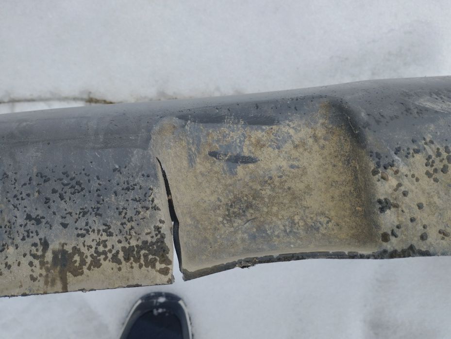 Задній бампер і підсилювач  Сітроен Берлінго 2005р