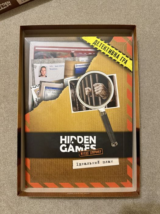 Настільна гра Таємничі історії: Ідеальний план справа 1