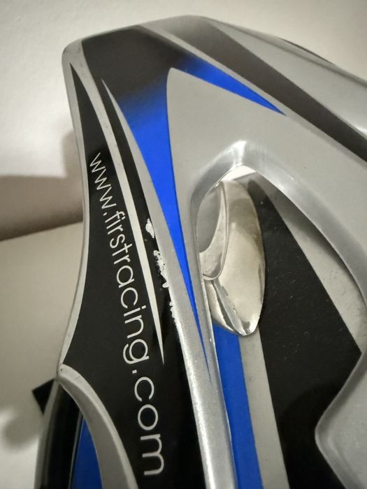 Capacete Motocross Firstracing Hydro Azul S