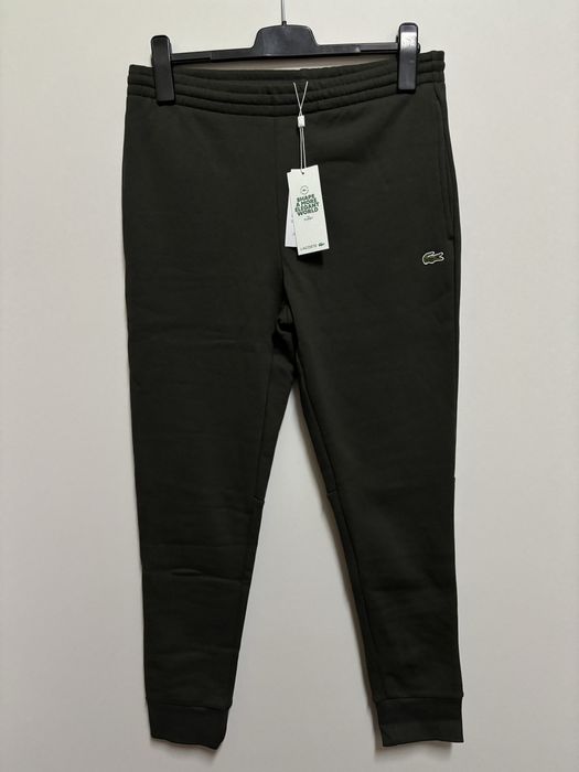 Spodnie Dresowe Bawełniane Lacoste Slim Fit 4 M Nowe