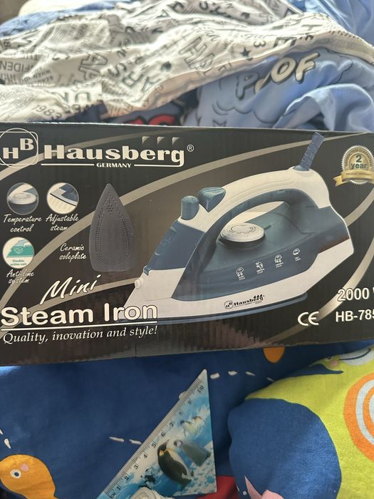 Утюг Hausberg ( почти новый )
