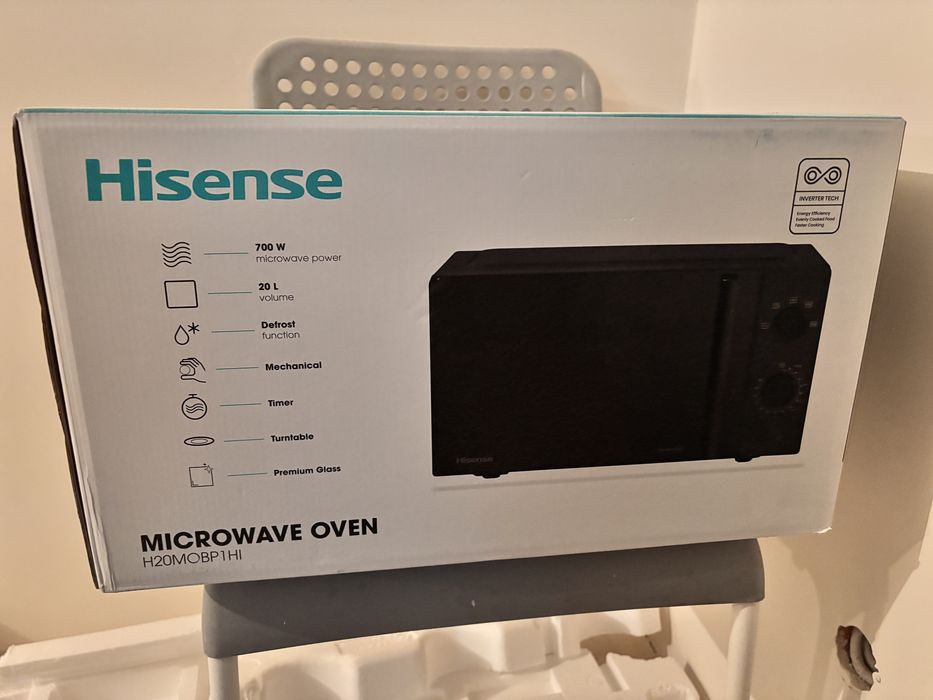 Nowa, fabrycznie zapakowana mikrofala Hisense (model H20MOBP1HI)